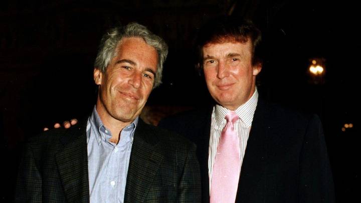 Caso Epstein: revelan una serie de fotos inéditas en las que aparece Donald Trump junto a varias mujeres