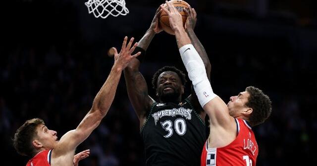Reid makes a go-ahead 3-pointer, McDaniels scores 27 and Timberwolves edge Clippers