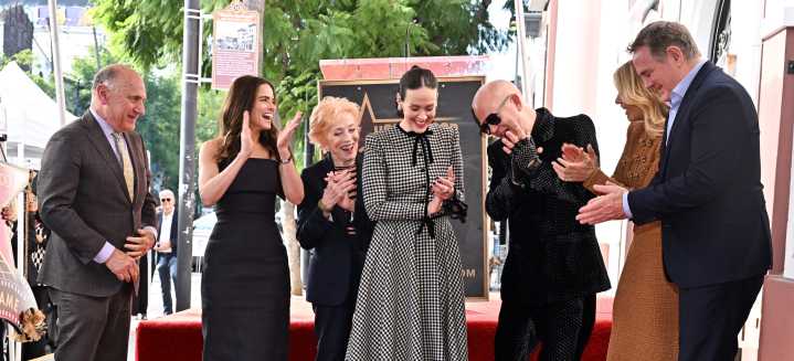Sarah Paulson given Hollywood Walk of Fame star - read partner's sweet speech