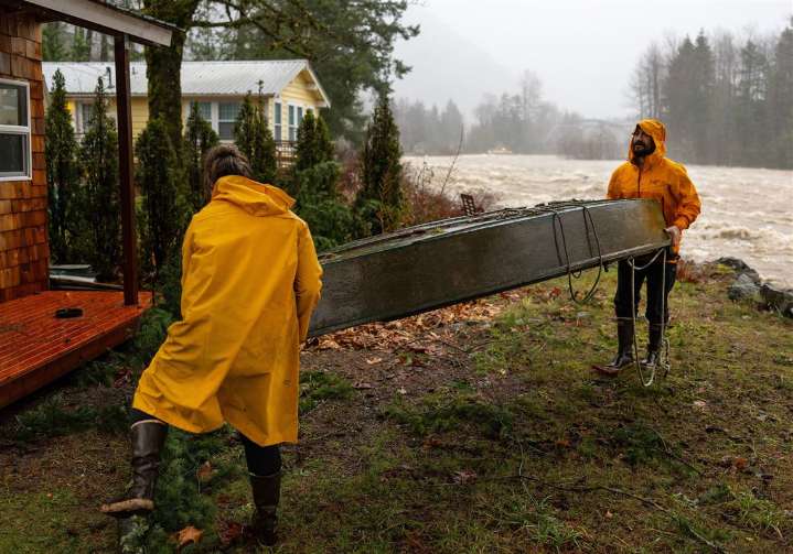 Pacific Northwest braces for more flooding and evacuations as another heavy storm hits