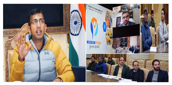 Divisional Commissioner Kashmir reviews Mission Yuva implementation