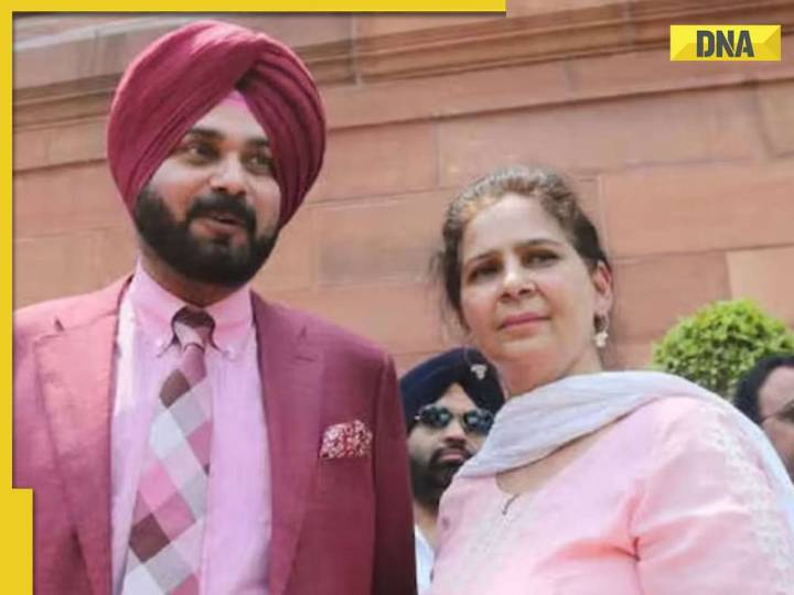 Why was Navjot Singh Sidhu's wife, Navjot Kaur Sidhu, suspended from Congress?