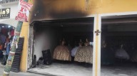 Atacan con bombas Molotov negocio de vestidos en el centro de Cuautla