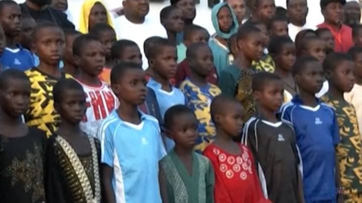 One hundred abducted schoolchildren released in Nigeria