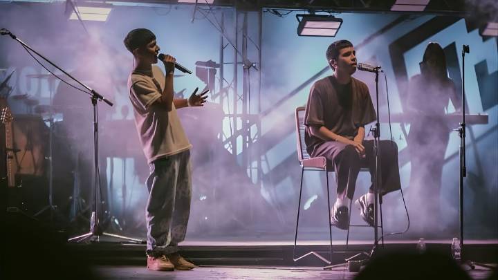 El santiagueño Radamel Stieffel vivió su mejor momento: cantó junto a Milo J en el Teatro Ópera