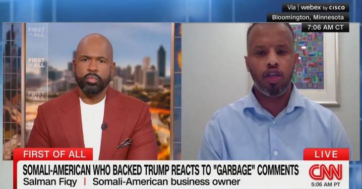 Trump Voter Goes On CNN To Trash President’s ‘Racist’ Somali ‘Garbage’ Comment