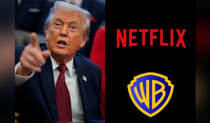 Trump flags antitrust risks in Netflix
