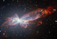 Impresionante imagen de la Nebulosa Mariposa muestra sus alas de gas ionizado