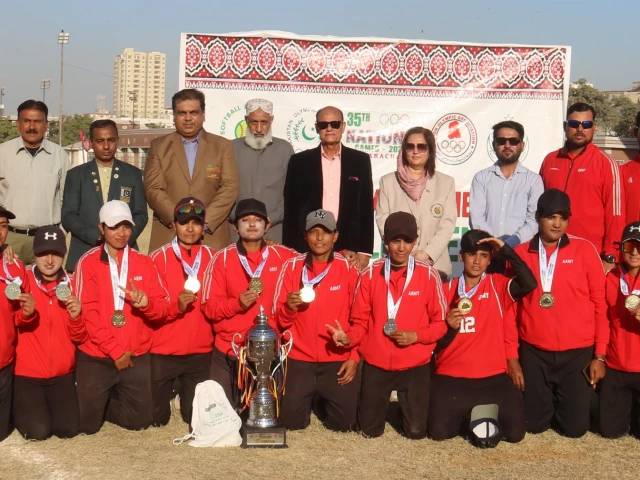Pakistan Army clinch women’s softball gold at National Games