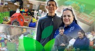 Estudiantes de Unison convierten reciclaje en sonrisas y reúnen juguetes para niños en Hermosillo