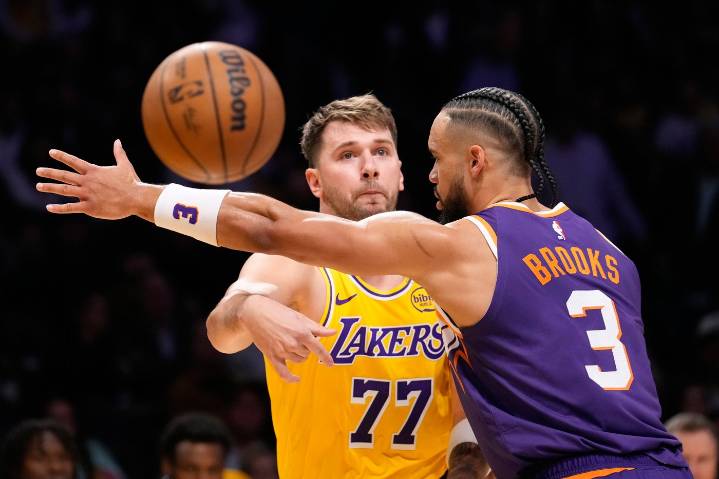 Lakers without both LeBron James and Luka Doncic for matchup with Celtics