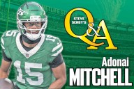 Adonai Mitchell on playing with diabetes, fitting in with Jets after trade