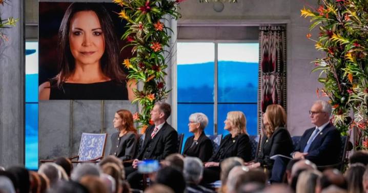 María Corina Machado no llega a la premiación del Nobel de la Paz en Oslo: Su hija lo recibe en su lugar
