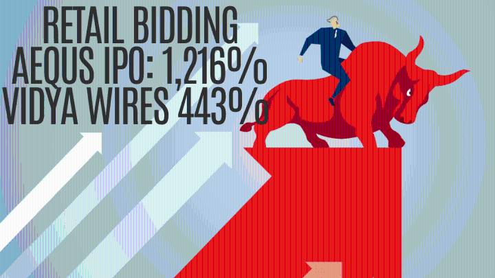 Aequs IPO, Vidya Wires IPO: Big retail participation, GMP positive