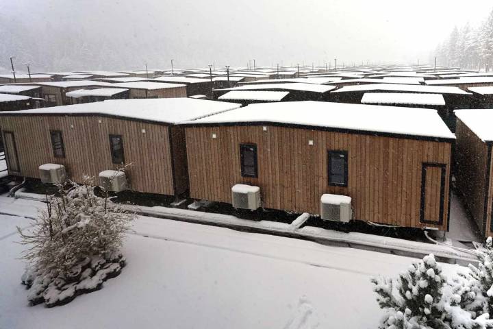 Olympians in Cortina Will Stay in a Trailer Park of Mobile Homes During Games