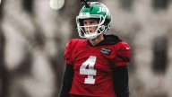 Jets QB Brady Cook Prepares for a Potential Step Up in Class vs. Jaguars