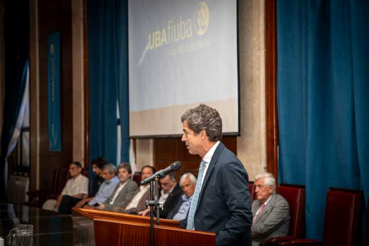 Línea F: el ministro Pablo Bereciartua presentó los avances del proyecto en FIUBA
