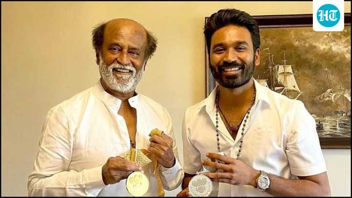 Dhanush has sweet birthday wish for former father in law Rajinikanth on his 75th