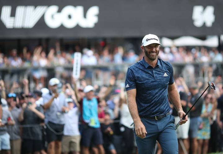 Dustin Johnson apunta al Hero Dubai Desert Classic