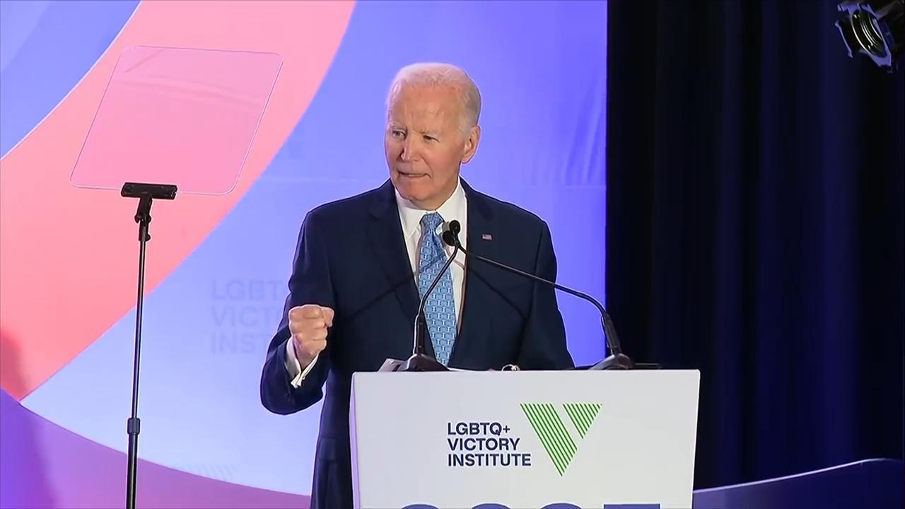 Biden urges leaders to fight back for equality