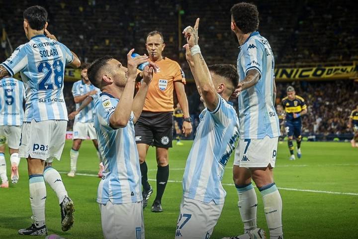 Video: Racing derrotó a Boca por 1 a 0 y clasificó a la final del Clausura 2025