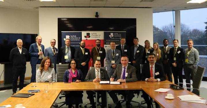 Indian High Commission visits Suffolk trade and innovation