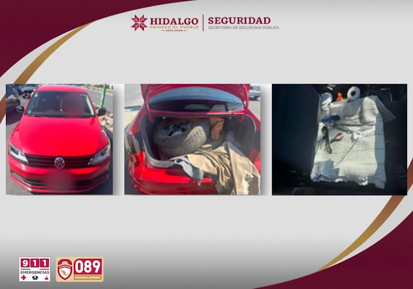 Atrapan a dos por robo de autopartes