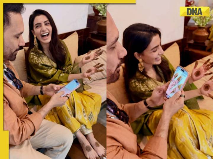 Samantha Ruth Prabhu shows off her mehendi, Raj Nidimoru turns photographer