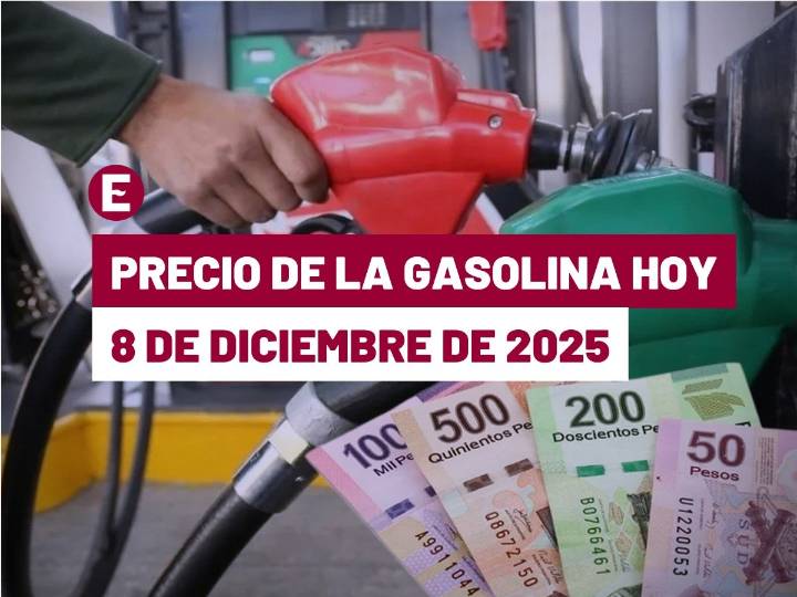 Precio de la gasolina hoy 8 de diciembre de 2025 en México