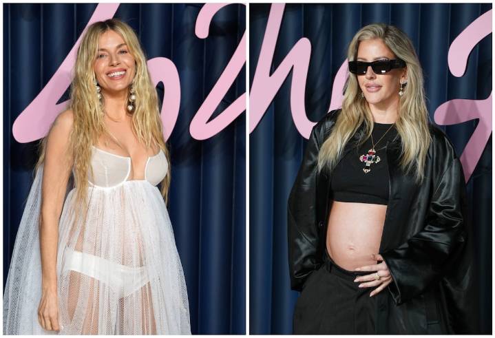 Sienna Miller, Ellie Goulding y otras famosas que han revelado su embarazo en una alfombra roja