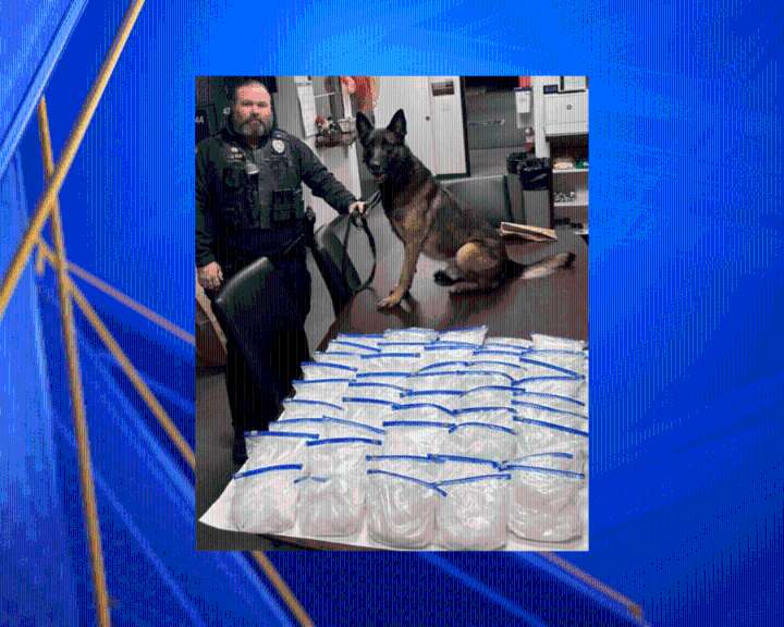 Man arrested after Bakersfield officers find 50 pounds of meth inside vehicle