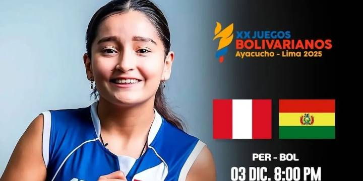 Perú vs Bolivia EN VIVO HOY: punto a punto del debut de la ‘bicolor’ en vóley femenino de los Juegos Bolivarianos 2025