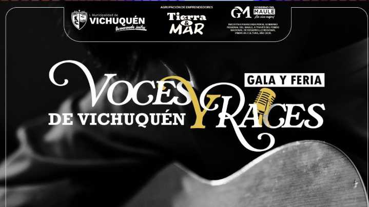 Cultura y tradición marcarán la gala y feria “Voces y Raíces” en Vichuquén