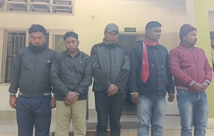 Five Poachers Arrested at Bholakhat Beel; Rare Migratory Bird Rescued Alive
