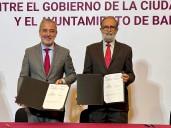 Firman Gobierno de la Ciudad de México y autoridades de Barcelona memorándum de entendimiento para impulsar la innovación, ciencia y educación con enfoque humano
