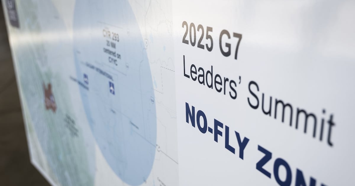 Pilot who violated G7 airspace won't be charged