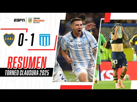 Boca vs. Racing (0-1): resultado, resumen y gol por semifinal del Torneo Clausura, Liga Argentina