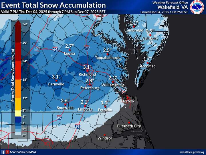 Some schools closing ahead of Friday snow, others going virtual