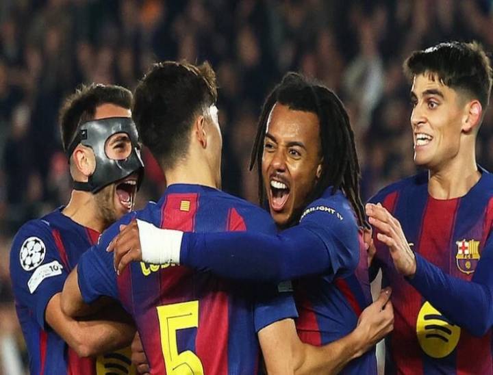 Victoria agitada del FC Barcelona 2–1 sobre Eintracht Frankfurt en Champions
