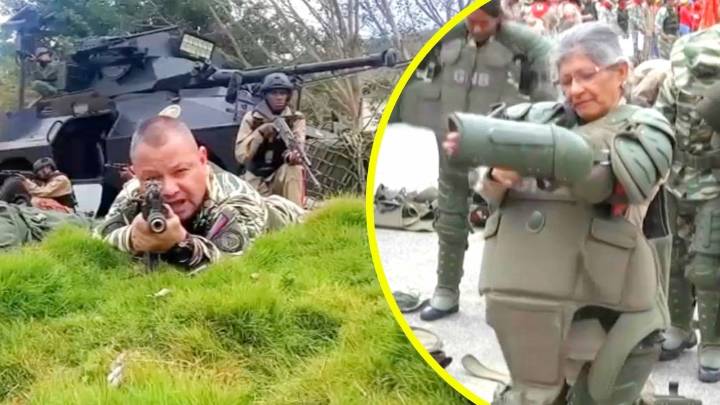 Un ejército rústico y armamentos obsoletos: La frágil defensa militar de Venezuela ante un ataque de EEUU