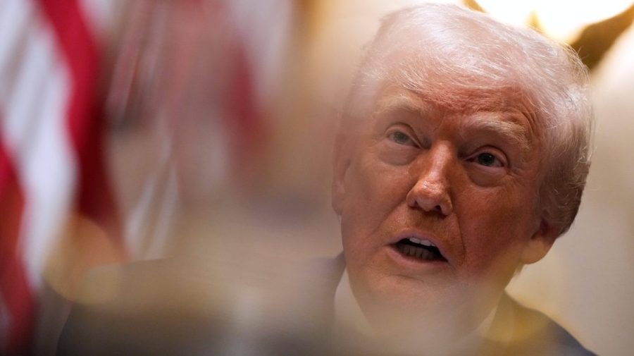 Trump bristles at New York Times report about his energy