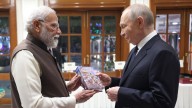 PM Modi presents copy of Gita in Russian to Putin