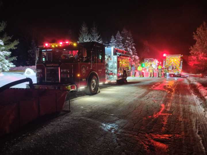 More than a dozen crews respond to barn fire in Town of Dover