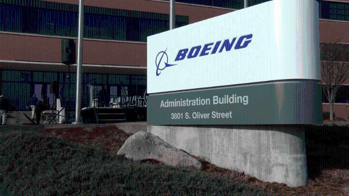 Boeing Wichita sign signals return after 20