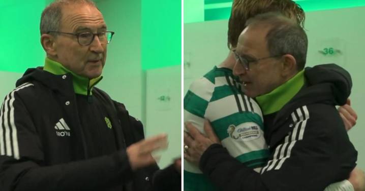 Watch Martin O'Neill's final team talk as Celtic manager
