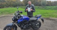 Motorcyclist left with broken spine and crushed pelvis after crash