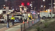Emergency repairs near PeoplesBank Arena in Hartford ahead of UConn game