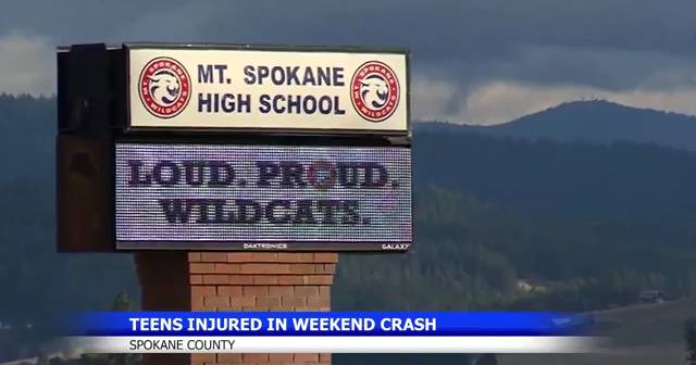 Trial set for DUI suspect in crash that injured Mount Spokane student