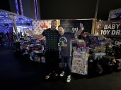 Big Turnout at Citrus Tower Helps Boost Baby DJ Toy Drive