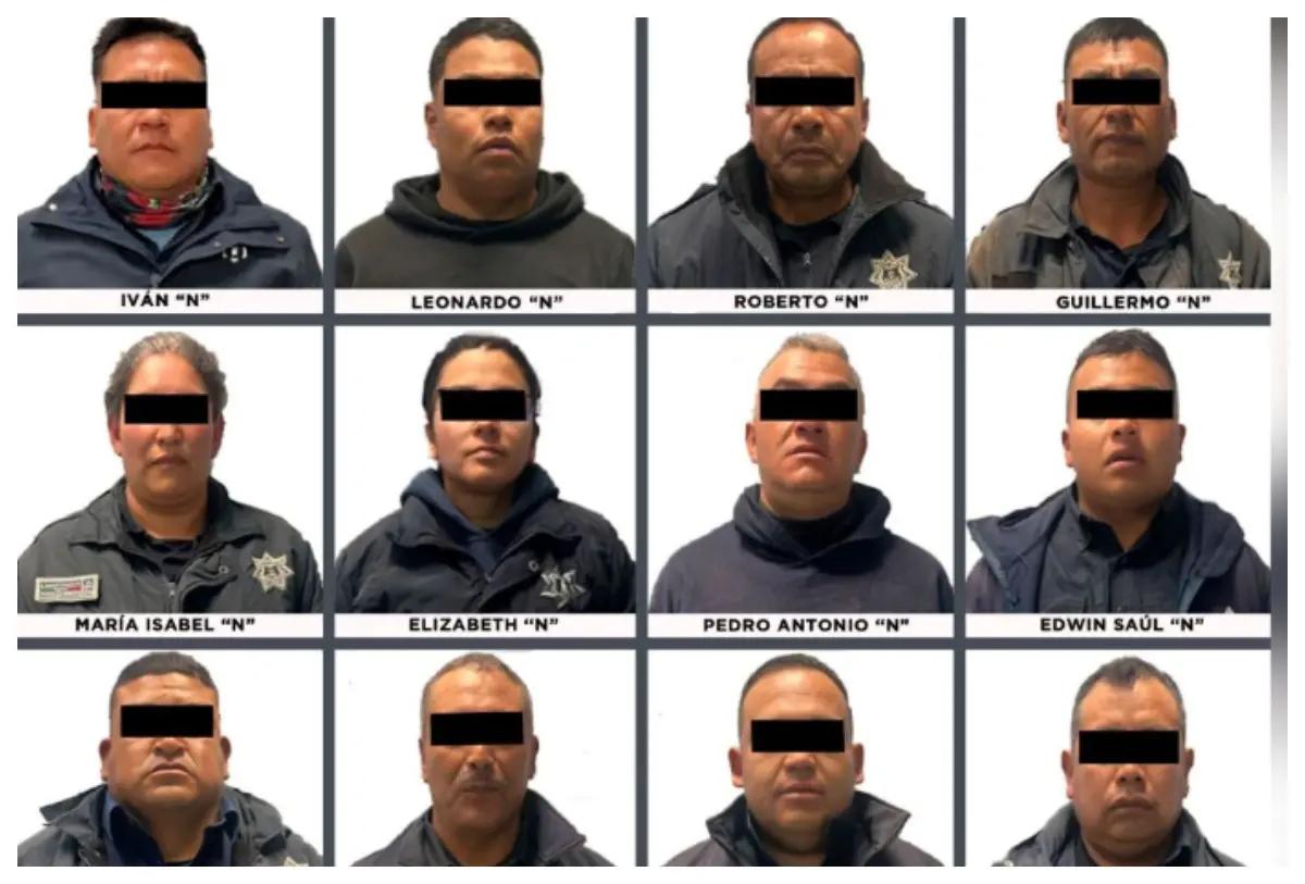 Edomex: vinculan a proceso a 12 policías municipales de Acambay por balacera contra fuerzas federales